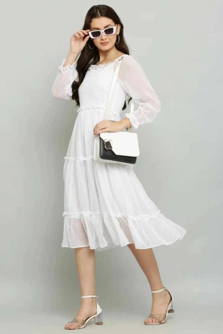 White dress